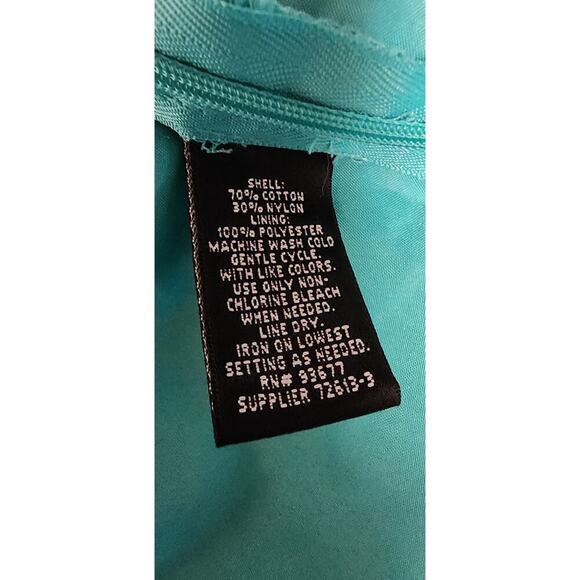 Nicole Miller V-Neck Peplum Lace Criss Cross Back Top Blouse Size Small - Picture 8 of 8